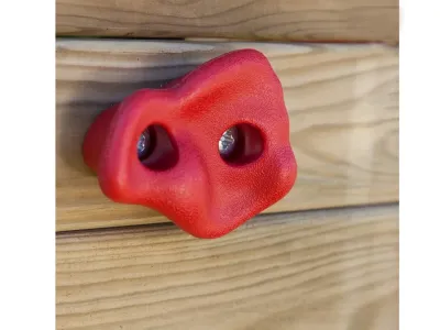 Spielturm Giant teakfarben inkl. Rutsche pink Produktbild #10
