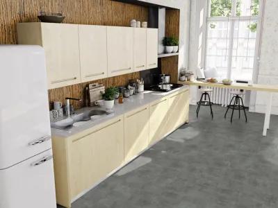 Korkboden Naturboden DESIGNTrend Concrete Cool Steinoptik Fliese Produktbild #7