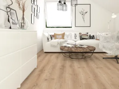 Laminat Lifestyle Trend Bellemont Oak light brown Landhausdiele Produktbild #2