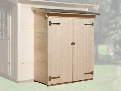 Anbauschrank, naturbelassen Produktbild #1