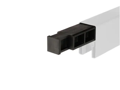 SYSTEM WPC-ALU Senkrecht-Adapter-Set anthrazit Produktbild #2