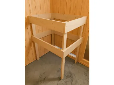 Karibu Elementsauna Sparset Elia Naturbelassen Produktbild #2