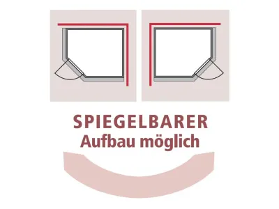 Systemsauna Siirin graphit Ganzglastür Produktbild #6