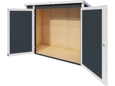 Geräteschrank Mülltonnenbox Multibox 3 14 mm anthrazit Produktbild #3