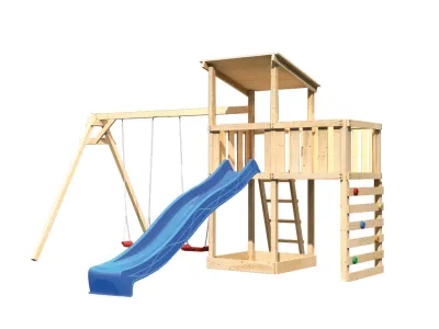 Spielturm Anna naturbelassen mit Varianten Produktbild #2