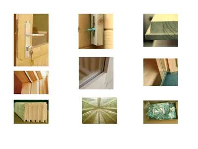 Pavillon Hanna 14,1 m² transparent tauchimprägniert Produktbild #4