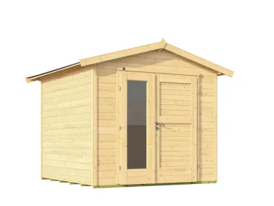 Gartenhaus 224 A Gr. 2 21 mm natur Produktbild #2