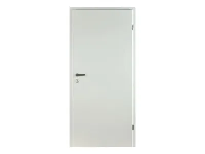 Zimmertür Weißlack RAL 9010 Rundkante Produktbild #1