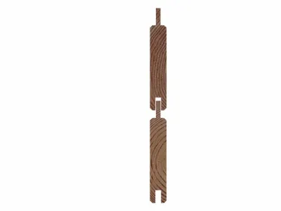 Bohlenset für Steckzaunsystem GARDO XL DIY Kiefer Produktbild #6