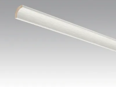 Wand- und Deckenleiste Fineline weiß 4029 Dekor Produktbild #1