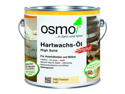 Hartwachs-Öl 3062 Farblos 2,5 Liter matt Produktbild #2