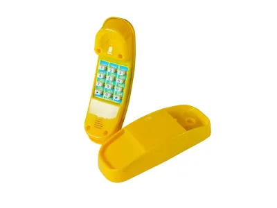 Telefon Kunststoff gelb Produktbild #1