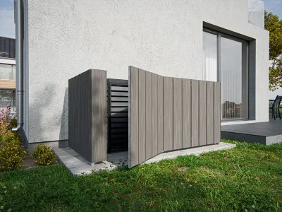 WPC Wandverkleidung Standard Beige coextrudiert Produktbild #5