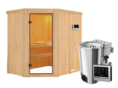 Sauna Systemsauna Saja inkl. Plug & Play Bio-Ofen externe Steuerung Produktbild #7