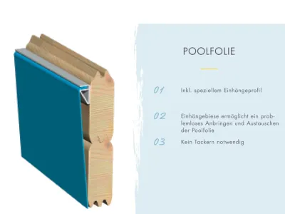 Holzpool Modell X1, inkl. Terrasse & Filteranlage  Produktbild #10