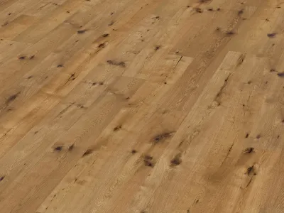 Parkett Eiche markant geräuchert geölt Landhausdiele gebürstet Produktbild #1