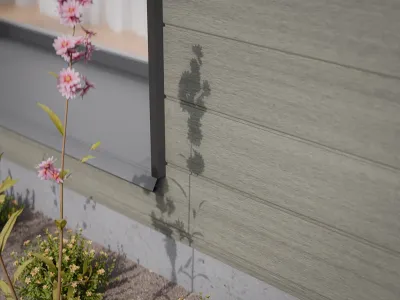 WPC Wandverkleidung Standard Beige coextrudiert Produktbild #3