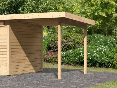 Anbaudach für Kulpin 6 28 mm naturbelassen Produktbild #1