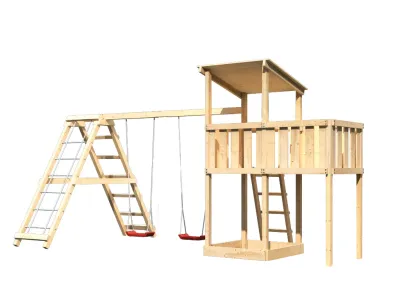 Spielturm Anna naturbelassen mit Varianten Produktbild #4