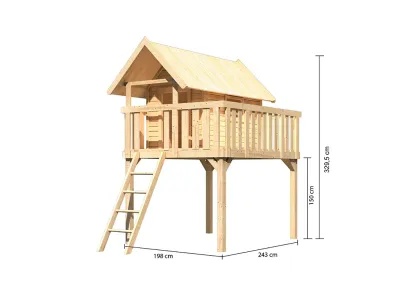 Stelzenhaus Fidel naturbelassen Produktbild #6