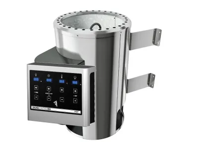 Massivholzsauna 38 mm Katie SPARSET inkl. 3,6 kW Bio P&P Ofen und ext. Steuerung Produktbild #4