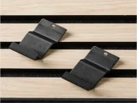 Clip, Clip-ons, schwarz, Metall, Befestigung
