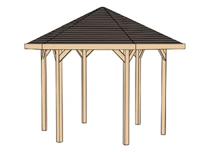 Gartenlaube 656 Gr. 2 KDI Produktbild #2