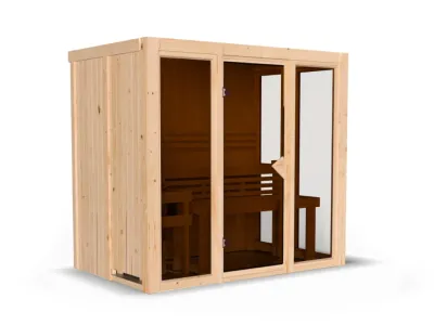Karibu Elementsauna 68mm Irava 3 Produktbild #7