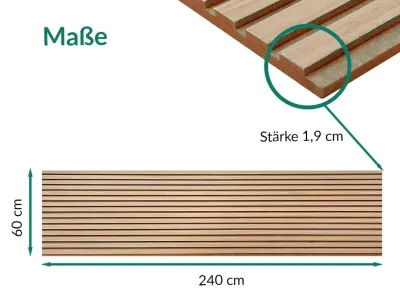 Akustikpaneele AURA Balance Oiled Oak Produktbild #5