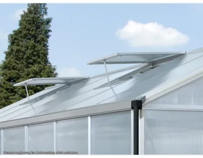 Gewächshaus Zubehör Alu-Dachfenster für Zeus Produktbild #1