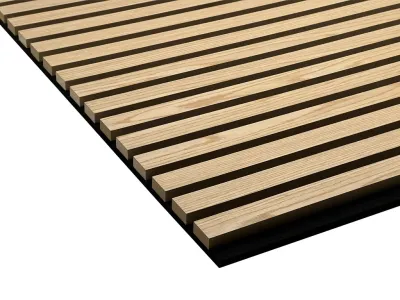Akustikpaneele Wandverkleidung Oiled Oak 240 cm Filz schwarz Produktbild #3