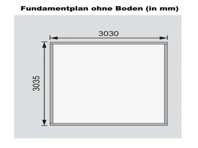 Gartenhaus Northeim 3 - Terragrau Produktbild #4