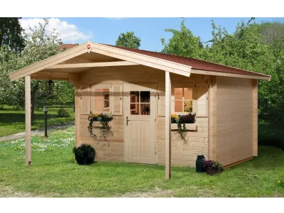 Gartenhaus 138 A Gr. 1 45 mm naturbelassen Produktbild #1