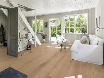 Parkett Flora Eiche Gentian Landhausdiele Gebürstet Produktbild #4