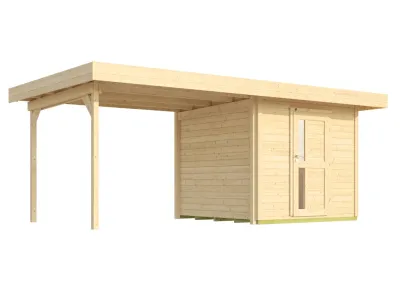 Gartenhaus Designhaus 172 B Gr. 1 28 mm natur Produktbild #2