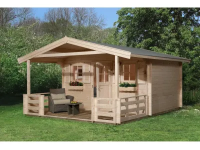Gartenhaus 135 B Gr. 1 45 mm naturbelassen Produktbild #1