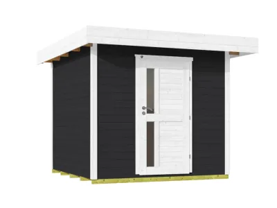 Gartenhaus Designhaus 172 28 mm anthrazit Produktbild #2