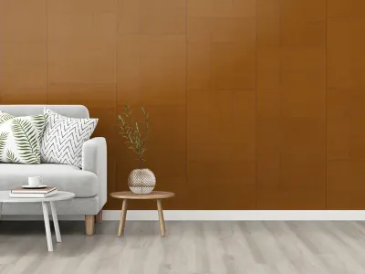 Kork Wandfliese MODULAR Terracotta mit CORKGUARD-Oberfläche Produktbild #1