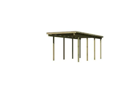 Carport Einzelcarport 2 ECO Produktbild #5