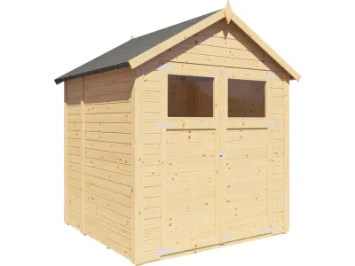 Gartenhaus Sylta 2 14 mm natur Produktbild #3