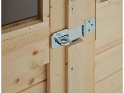 Gartenhaus Marksburg 3 mit Anbau natur Produktbild #10