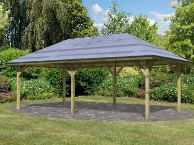 Pavillon Holm 2 CLASSIC kesseldruckimprägniert Produktbild #7
