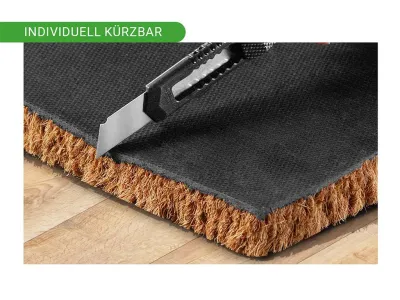 Kokosmatte Fußmatte Fußabtreter Schmutzfangmatte Türmatte Fußabstreifer Natur Produktbild #5