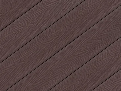 Terrassendiele WPC Braun Holzoptik Produktbild #4