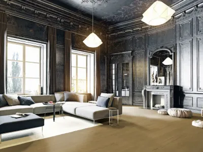 Korkboden Naturboden DESIGNTrend Eiche Pure Landhausdiele Produktbild #3