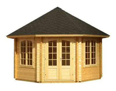 Pavillon Hanna 14,1 m² naturbelassen Produktbild #2