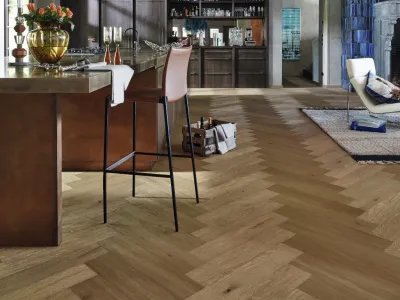 Lindura HS 500 Eiche classic greige 8931 Fischgrät Gebürstet Produktbild #3