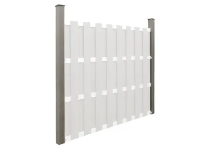 WPC Pfosten Oslo Sand-Beige inkl. Pfostenkappe Produktbild #3