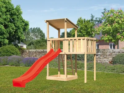 Spielturm Anna naturbelassen mit Varianten Produktbild #1