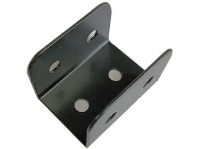 Montageclips für Alu-Co-Extrusion-Board Schwarz Produktbild #1